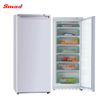 China Manual Defrost Stainless Steel Deep Upright Freezer with Drawer